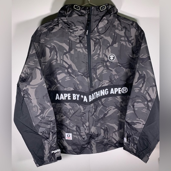 Bape Other - AAPE by A Bathing Ape camo anorak